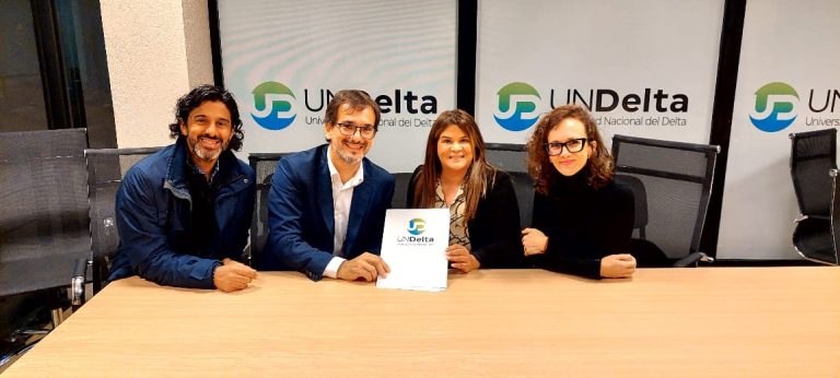 La Universidad Nacional del Delta y el Banco Provincia firman convenio para potenciar el sector empresarial regional